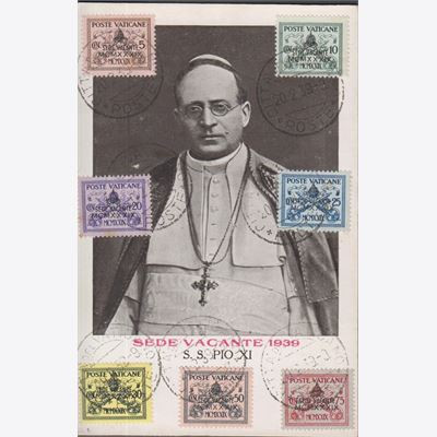 Vatican - Papal State 1939
