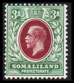 Somaliland Protectorate 1912-1919