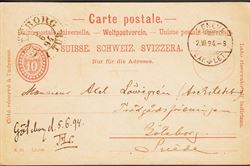 Switzerland 1894