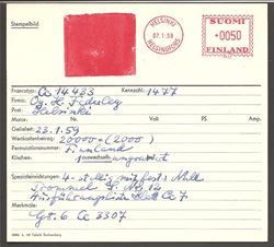 Finnland 1959