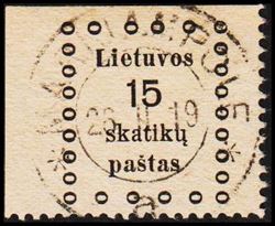Lithuania 1919