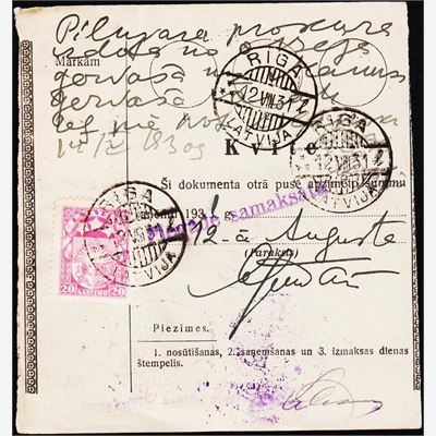 Latvia 1931