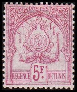 Tunesia 1888-1889