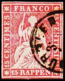 Schweiz 1854 - 1862