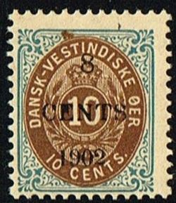 Dänisch West Indien 1902