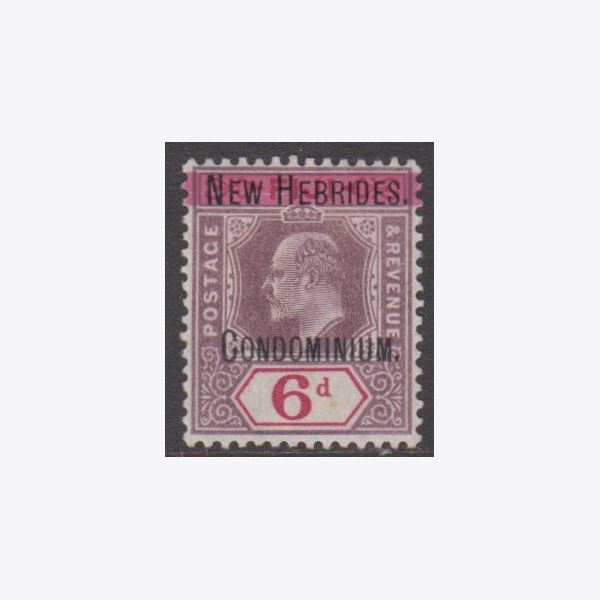 New Hebrides 1908