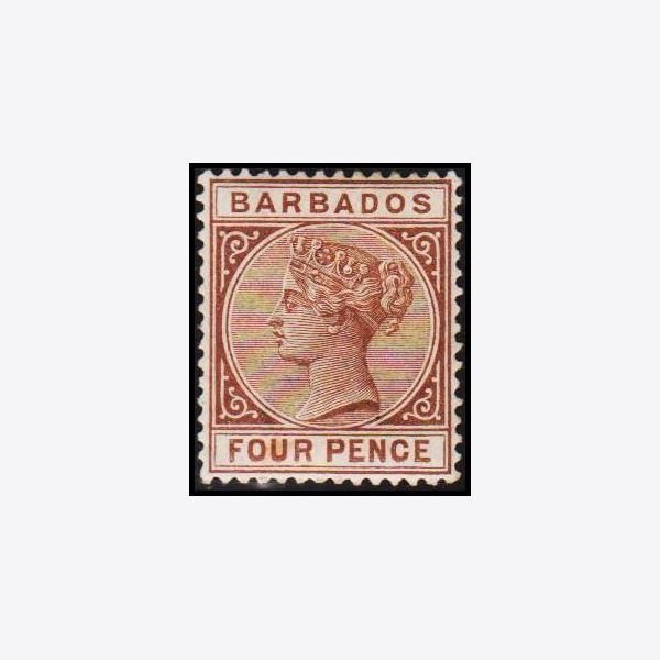 Barbados 1882-1886