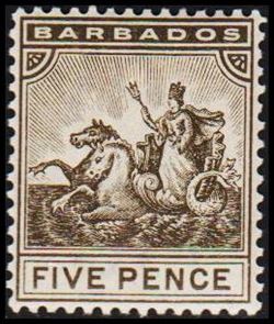 Barbados 1892-1903