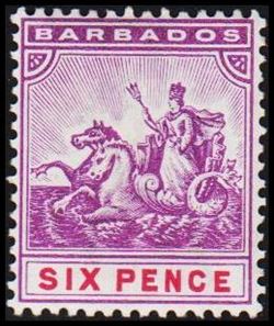 Barbados 1892-1903