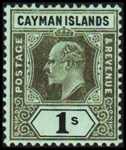 Cayman Islands 1907-1909