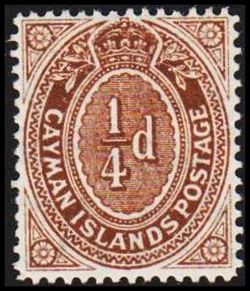 Cayman Islands 1908