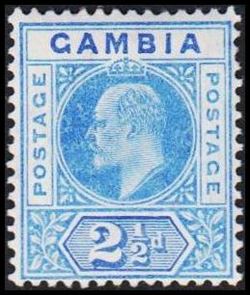 Gambia 1904-1909
