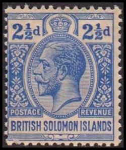 BRITISH SOLOMON ISLANDS 1914-1923