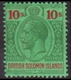 BRITISH SOLOMON ISLANDS 1922-1931