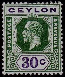 Ceylon 1921-1927