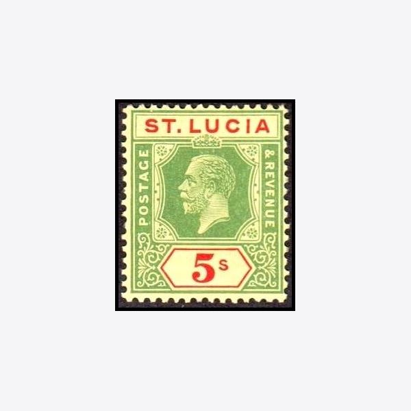 St. Lucia 1921-1926