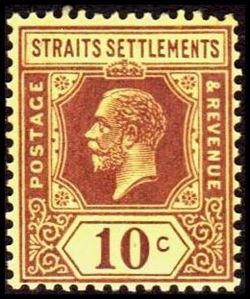 Straits Settlements 1912-1923