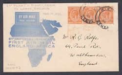 Kenya, Tanganika & Uganda 1931