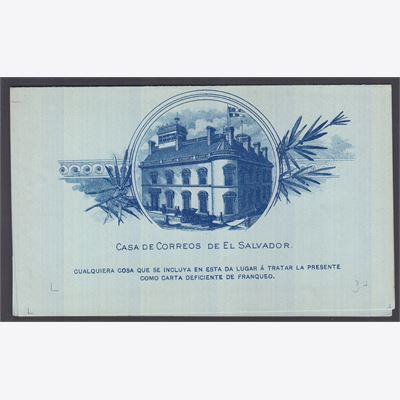 El Salvador 1896