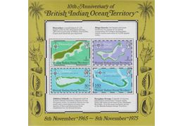 British Indian Ocean Territory 1975