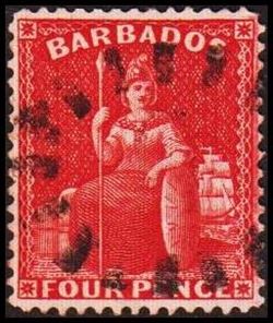 Barbados 1875-1878