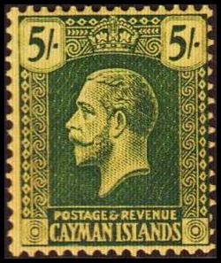 Cayman Islands 1923-1926
