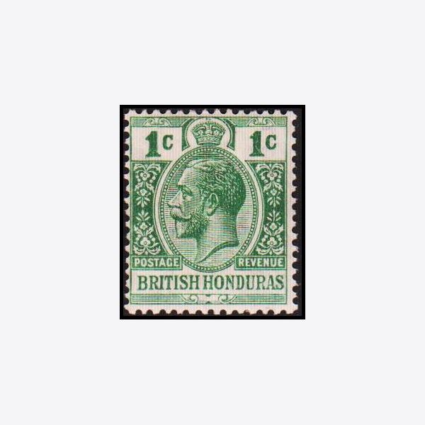 British Honduras 1921