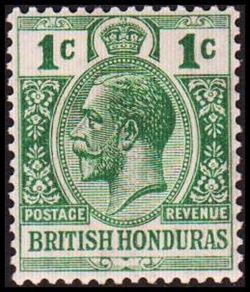 British Honduras 1921