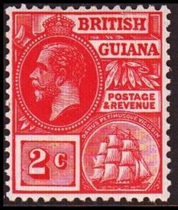British Guiana 1913-1917
