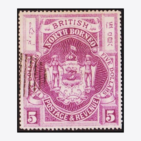 North Borneo 1888-1889