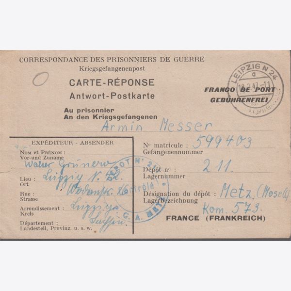 Frankreich 1947