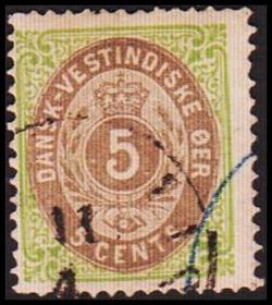 Danish West Indies 1876-1879