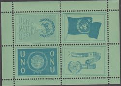 FN - UNITED NATIONS - UNO 1957