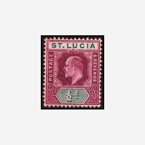 St. Lucia 1902-1903