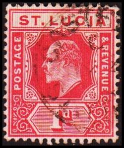 St. Lucia 1904-1910