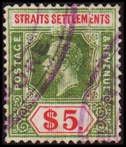 Straits Settlements 1912-1923