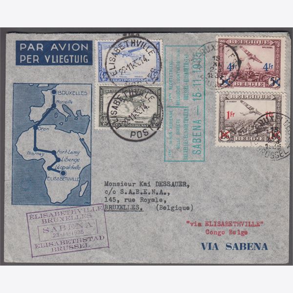 Belgian Congo 1935