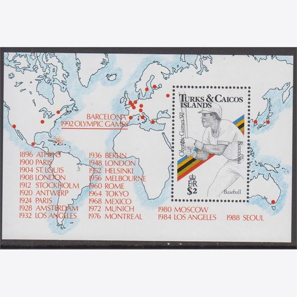 Turks & Caicos Islands 1992