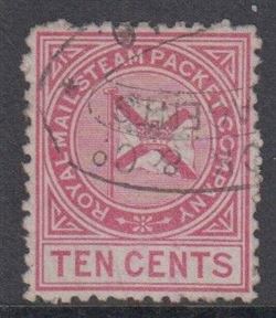 Danish West Indies 1875-1879