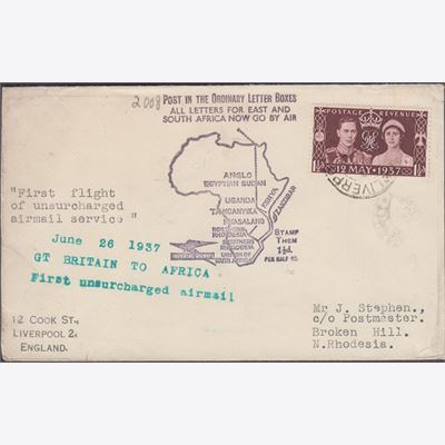 Northern Rhodesia 1937